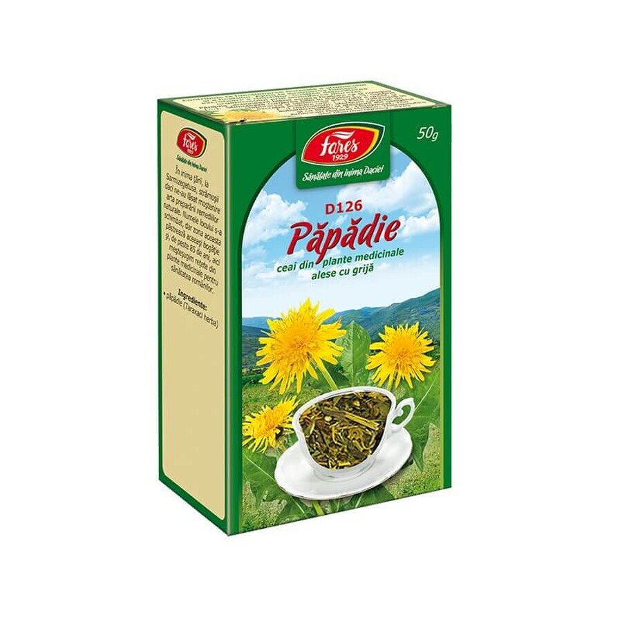 Dandelion grass tea, D126, 50 g, Fares