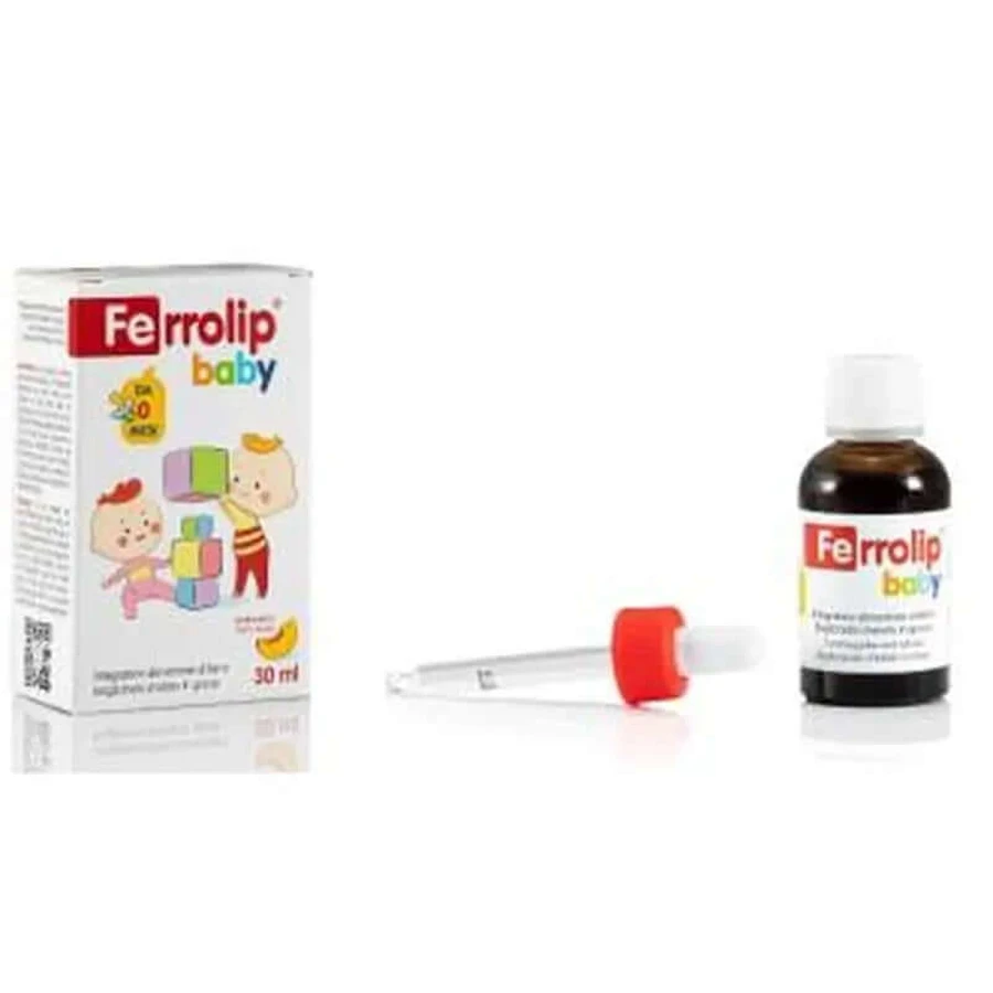 Uga Nutraceuticals Ferrolip Baby 30 ml.: ceny i cechy