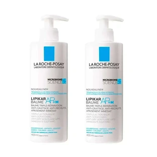 La Roche Posay Lipikar Baume Ap+M Opakowanie 2 x 400 ml