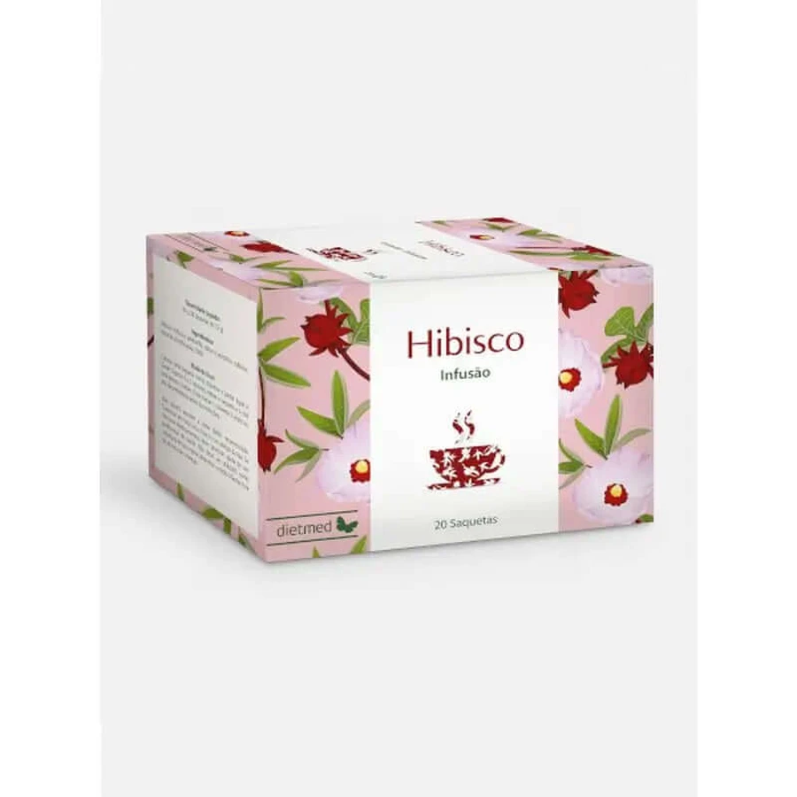 Dietmed Hibiscus (Hibiscus) Infuzie, 20 pliculețe