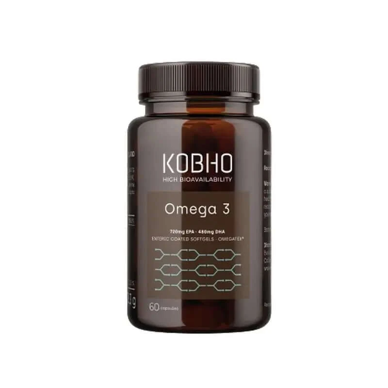 Kobho Labs Omega-3 Ergänzung, 60 Kapseln