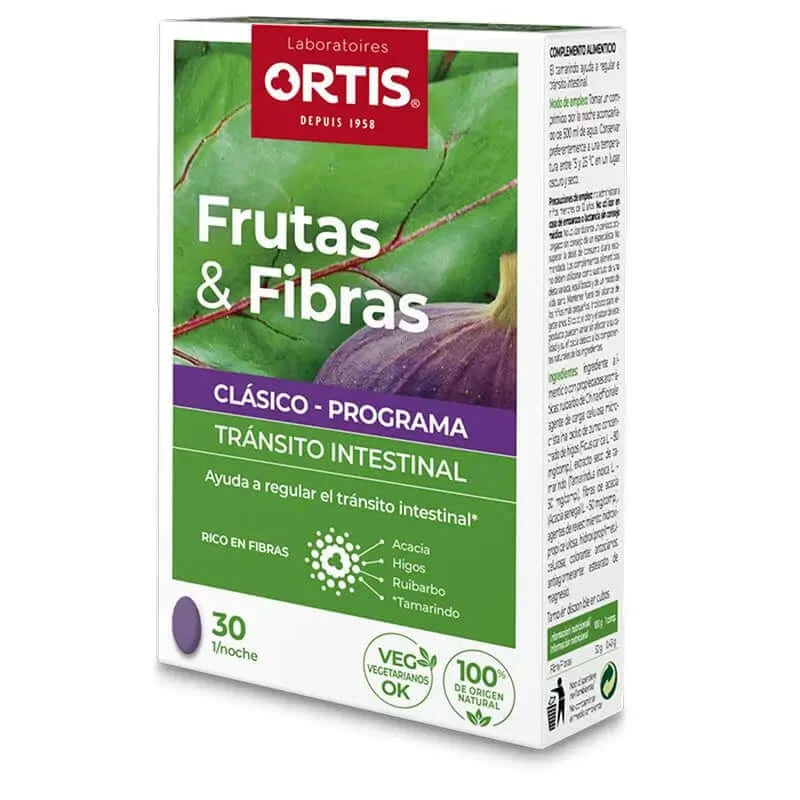 Ortis Fruits & Fiber Classic, 30 Tabletten