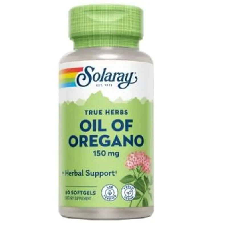 Solaray Oreganöl 150Mg. 60Perlen