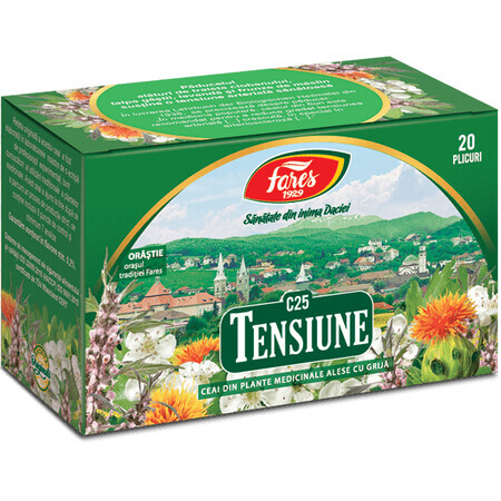 Tea for tension, C25, 20 sachets, Fares