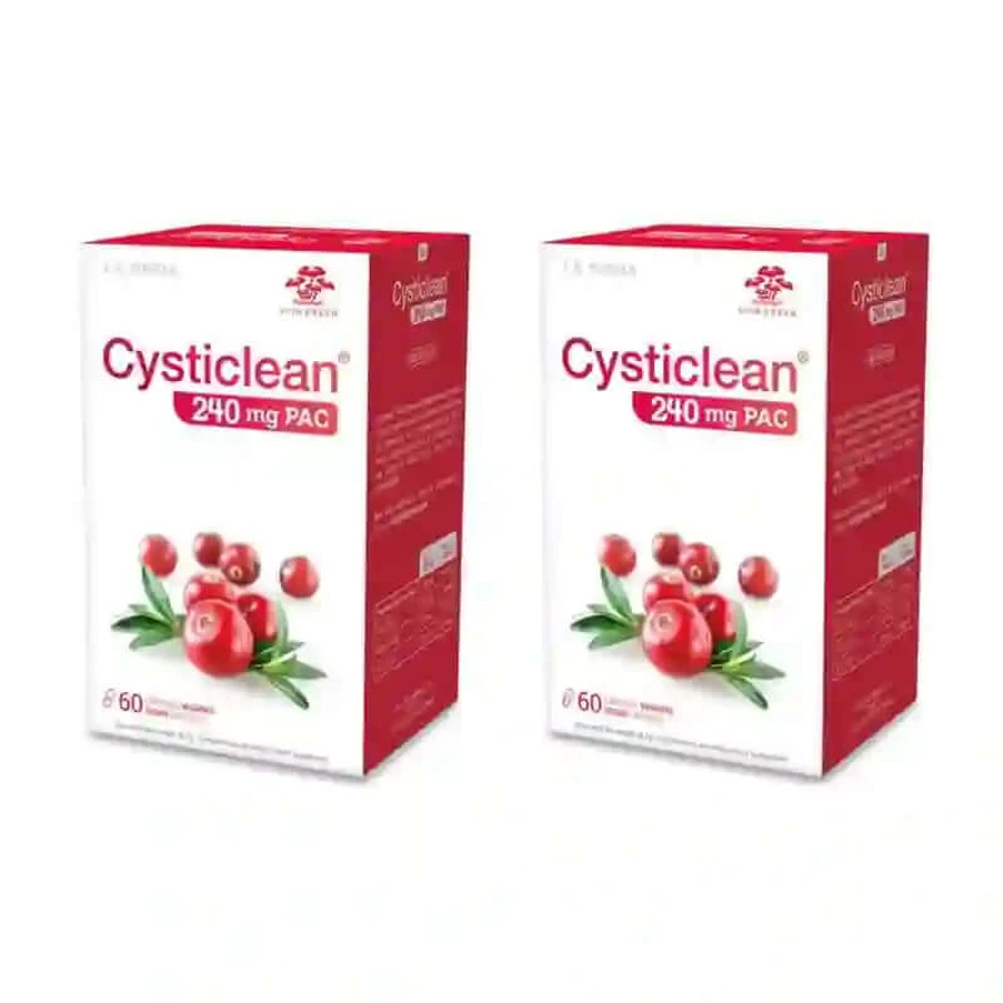 Cysticlean 240 Mg Pac, 2X60 kapsułek: ceny i cechy