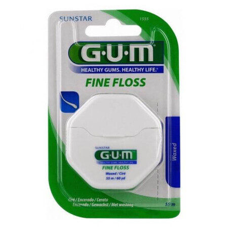 Ata dentara Fine Floss Waxed, 55 m, Sunstar Gum