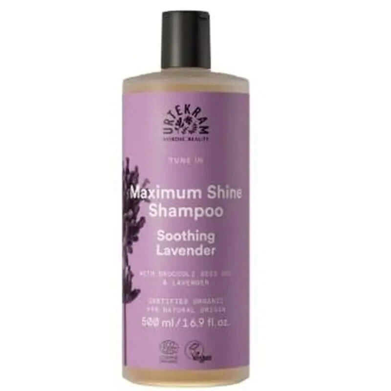Urtekram Beruhigende Lavendel Glanz Lavendel Beruhigende Shampoo 500Ml. Öko-Vegan