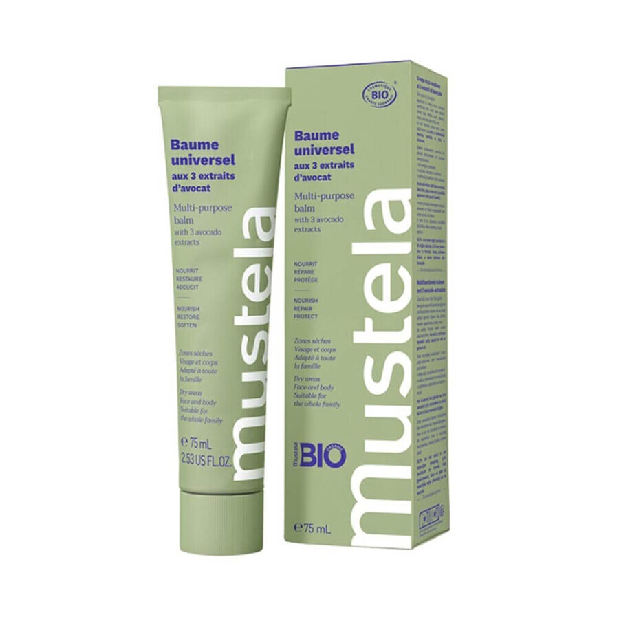 Balsam multi-functional cu extract eco de avocado, 75 ml, Mustela