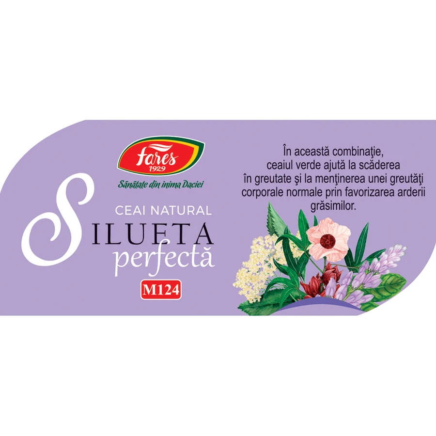 Tee Silueta Perfecta 2 Gewichtskontrolle M124 20 Beutel, Fares