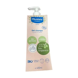 Shampoo gel biologico Mustela, 400 ml