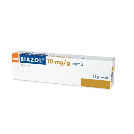 Biazol-Creme 10 mg/g, 15 g, Gedeon Richter Rumänien