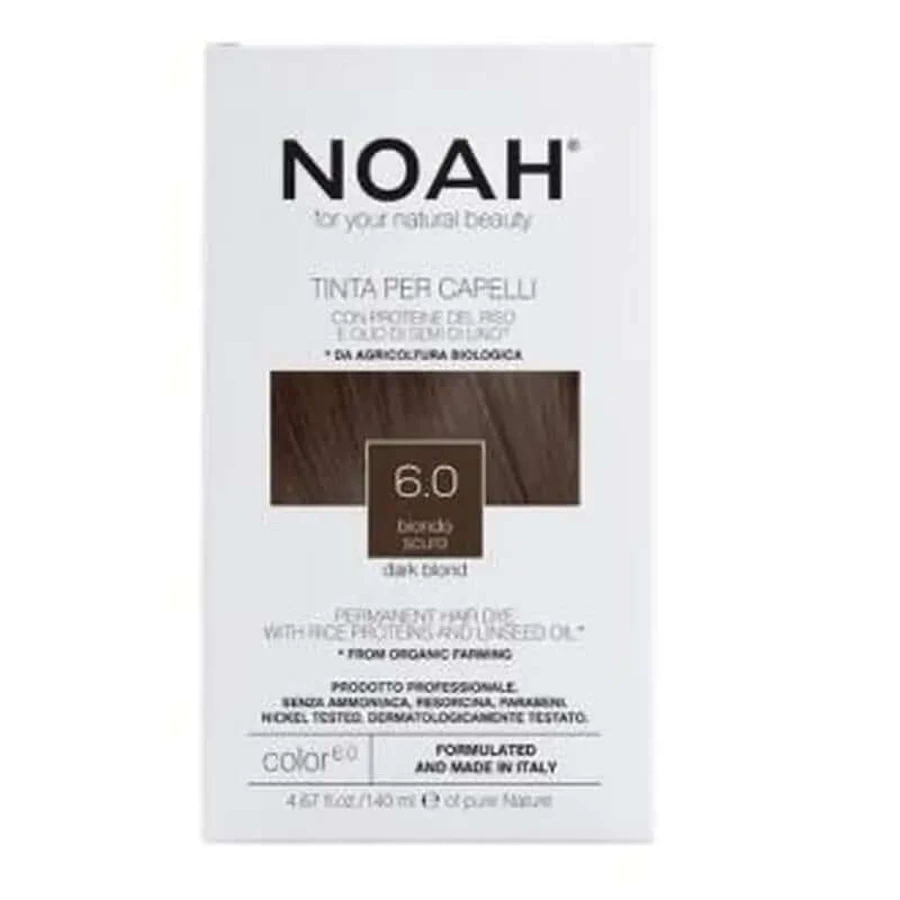 Noah Dunkelblonde Haarfarbe 6.0 140Ml.