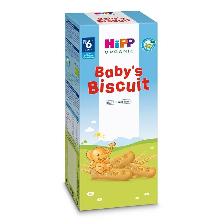 Galletas para bebés, Gr. 6 meses, 150 g, Hipp