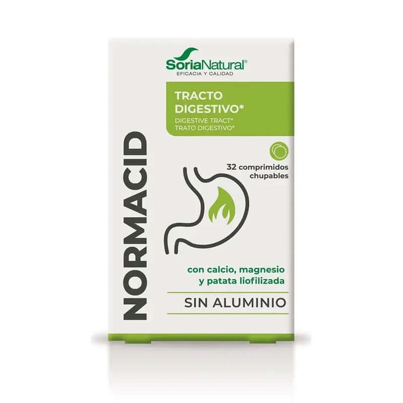 Soria Natural Normacid 1250 Mg, 32 Tabletten