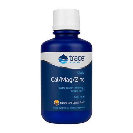 Cal Mag Zink 200 mg, 473 ml, Spurenmineralien