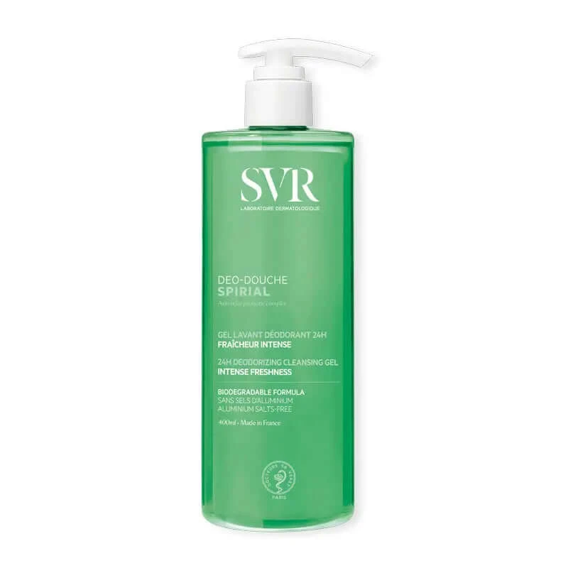 SVR Spirial Antitranspirant Deodorant Duschgel, 400 ml
