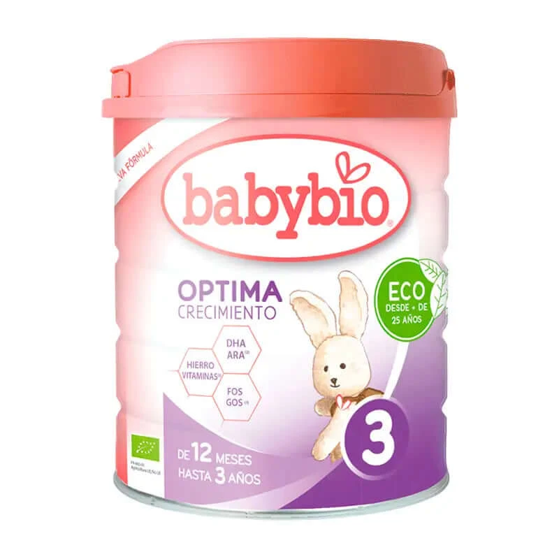 Babybio Optima 3 Kuhmilch 12-36 Monate, 800g