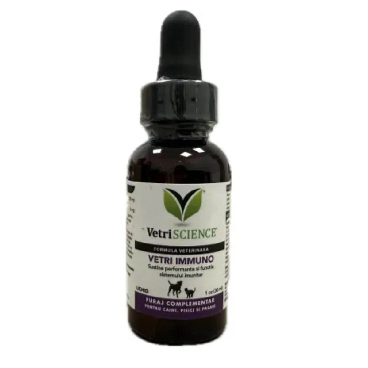 VETRISCIENCE Vetri DMG, XS-XL, Immunsystem Ergänzung für Hunde, Fläschchen, 30ml orale Suspension
