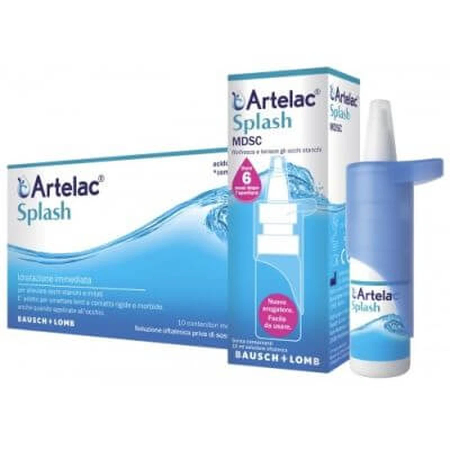 Artelac splash collirio multidose flacone da 10 ml