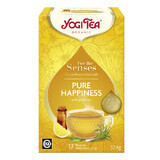 Reines Glück für die Sinne Bio-Tee mit ätherischen Ölen, 17 Portionsbeutel, Yogi Tea