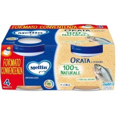 Homogenisierte Kaulquappen Mellin 4x80 g