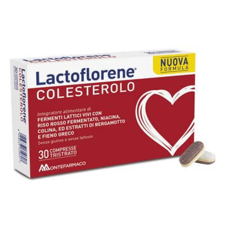 Lactoflorene Cholesterol Tristrate 30 comprimés