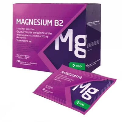 Magnesium b2 300/2mg 20 Portionsbeutel