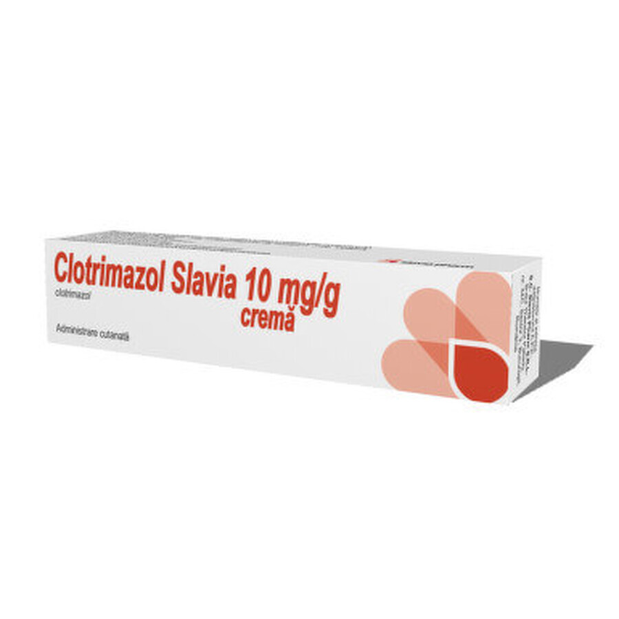 Clotrimazol-Creme 1%, 20 g, Slavia