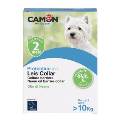 Leis Barrierehalsband mit Neemöl Hundehalsband 60 cm L