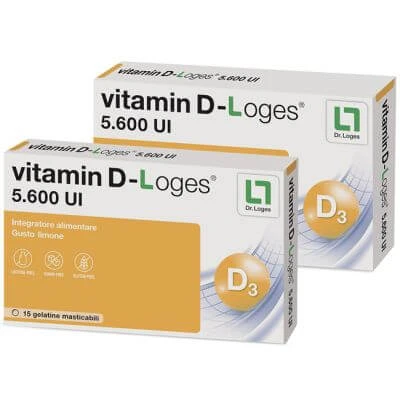 Vitamin d-loges 30 Kautabletten mit Zitronengeschmack 42 g