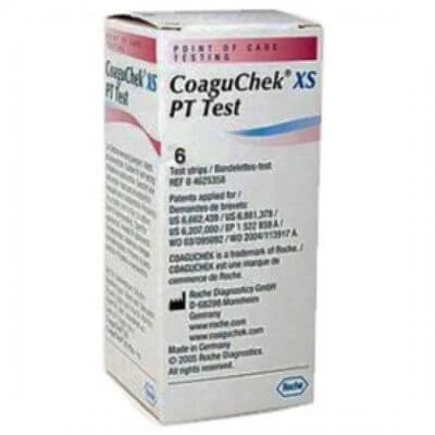 Teststreifen für coaguchek xs Selbsttestgerät für Test 6 Stück