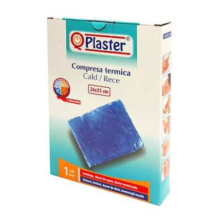 Compresa Cald Rece, 26 x 35 cm, 1 bucata, QPlaster