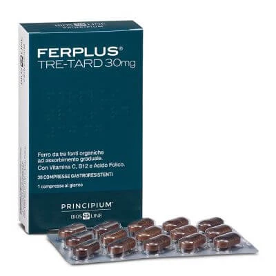 Principium ferplus tre retard 30mg 30 magensaftresistente Tabletten