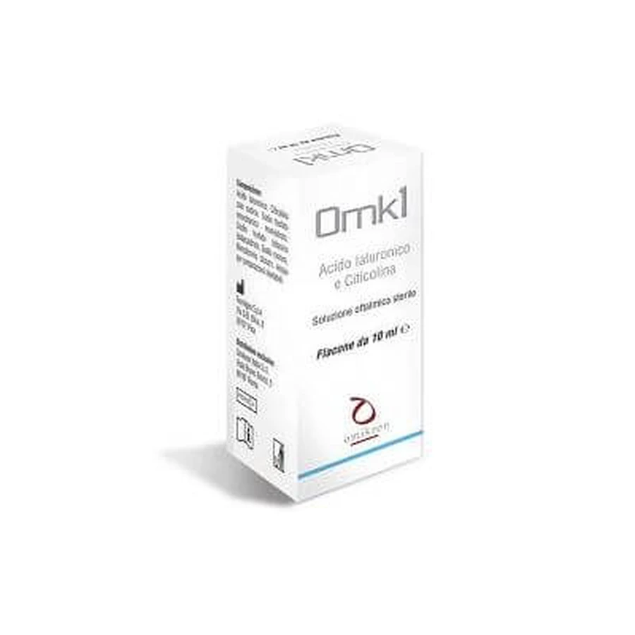 Omk1 steriele oogheelkundige oplossing 10 ml