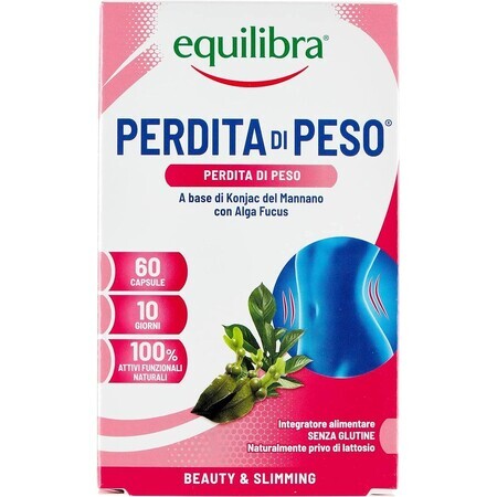 Controlul greutatii Perdita di peso, 60 comprimate, Equilibra