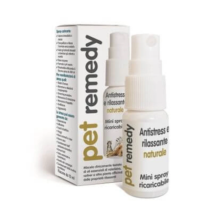 Sticlă spray pentru remedierea animalelor de companie 15 ml
