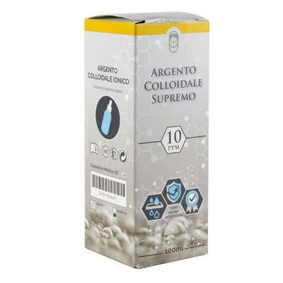 Supreme Kolloidales Silber Kolloidales Silber 10ppm Zertifikat mit Tropfer 100 ml