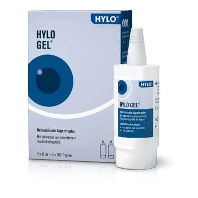 Hylo Gel Augentropfen 2 Flaschen 10 ml