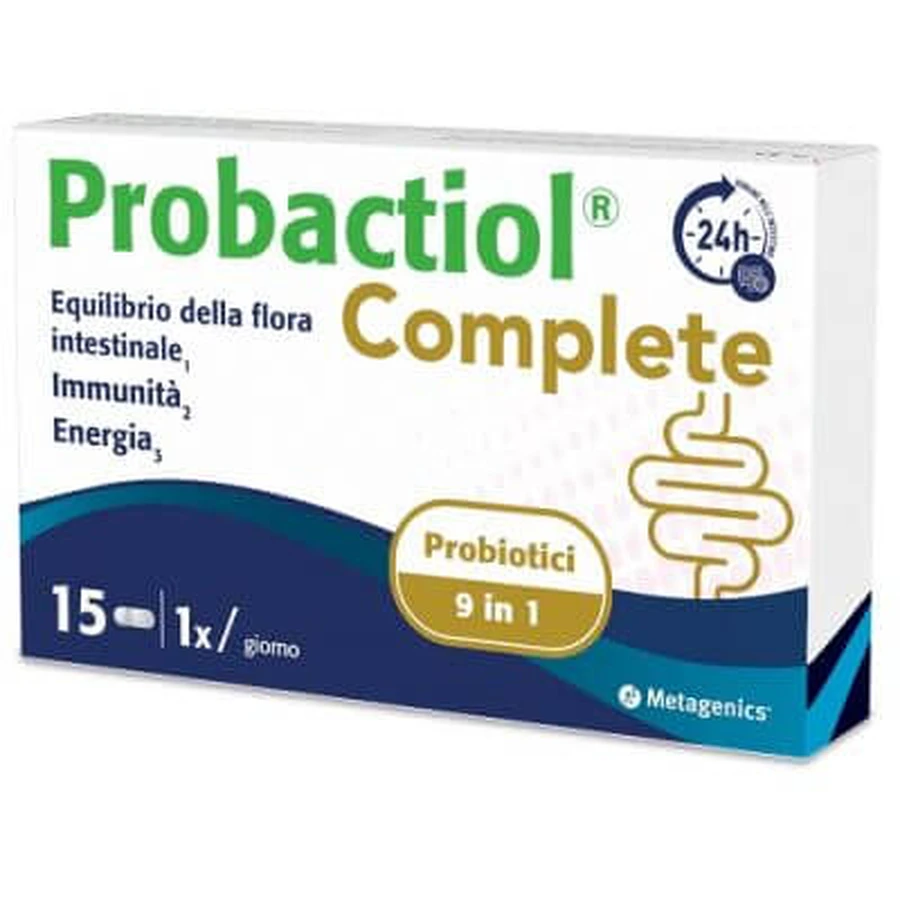 Probactiol complete 15 kapsułek: ceny i cechy