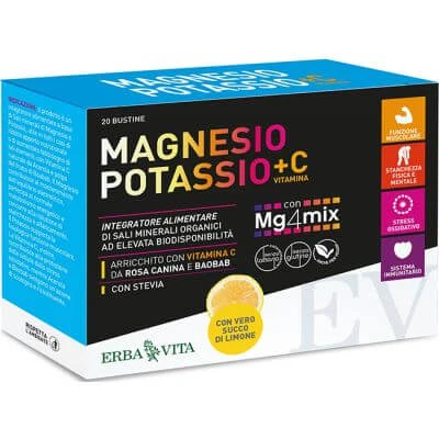 Magnesium, Kalium und Vitamin C mit Zitronengeschmack 20 Beutel à 3,8 g