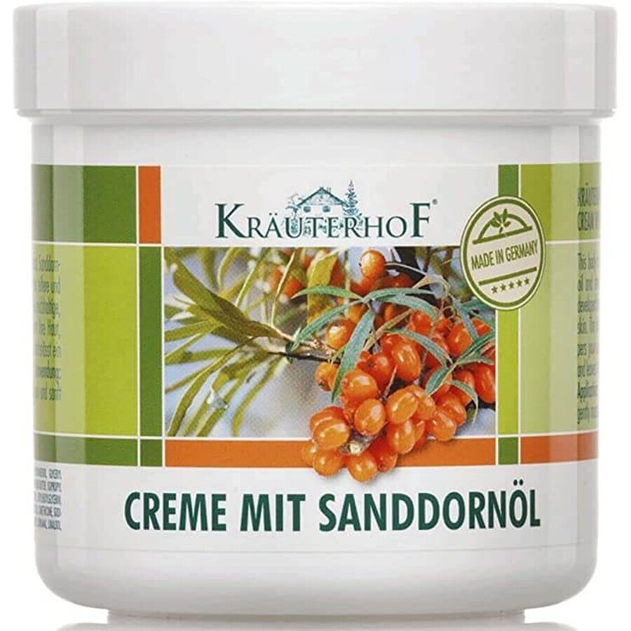 Creme mit Sanddornöl, 250ml, Krauterhof