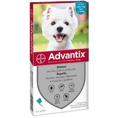 Advantix spot on*4pip 4-10kg