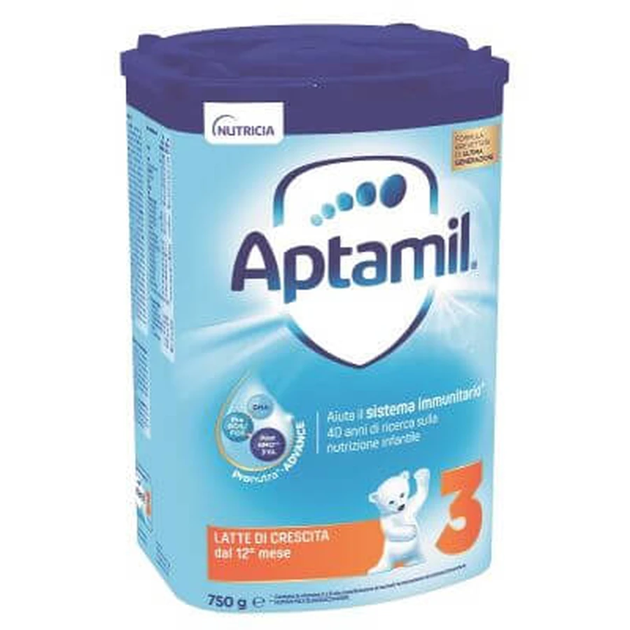 Aptamil 3 mleko 750 g: ceny i cechy