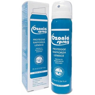 Ozonöl-Spray für empfindliche, gerötete, entzündete, dystrophische Haut und Schleimhäute 75 ml