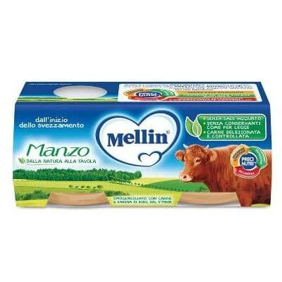 Homogenisiertes Rindfleisch Mellin 2x120 g