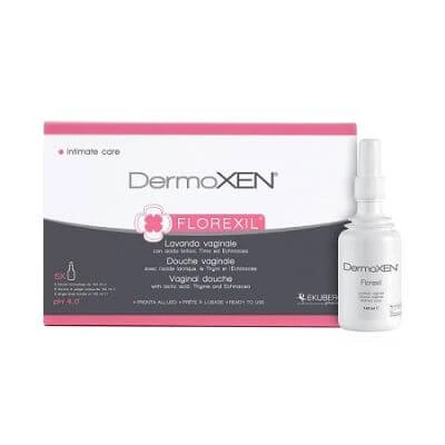 Dermoxen florexil Vaginaldusche 5 Flaschen 140 ml