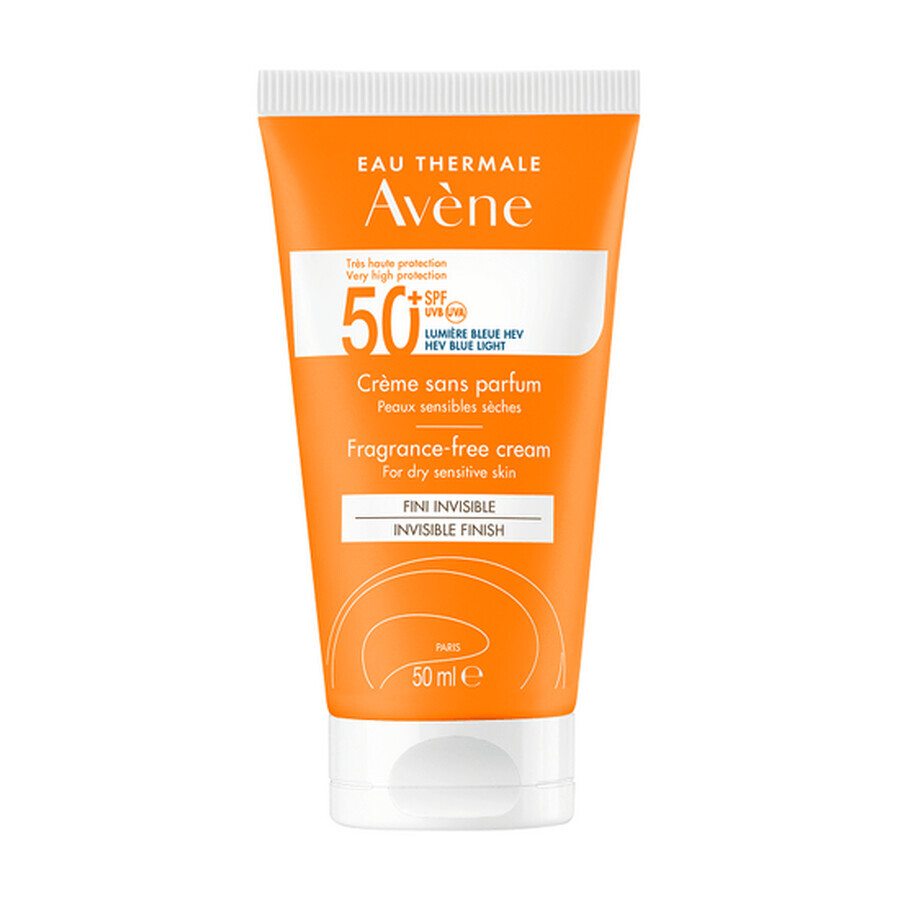 Parfümfreie Creme SPF50+ Triabsorb, 50 ml, Avene