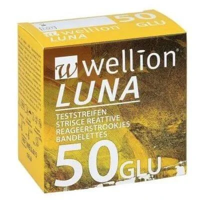 Wellion luna 50 Blutzuckerteststreifen