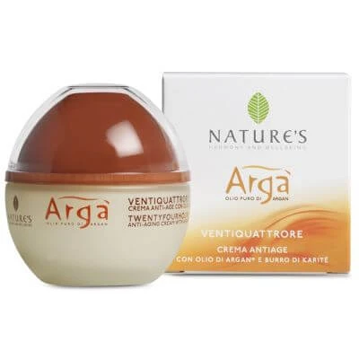 Arga' 24-Stunden-Anti-Aging-Creme 50 ml nature's