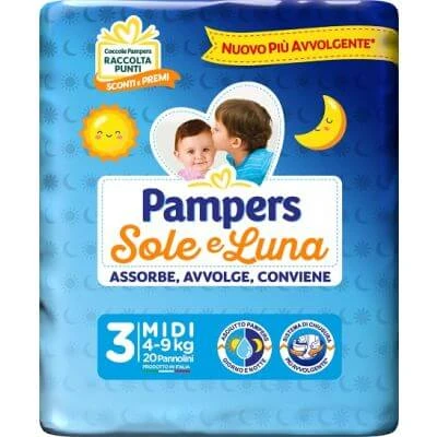 Pampers Sonne Mond mididi 20 Stück